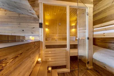 Un ou plusieurs lits dans un hébergement de l'établissement Appartement d'exception Tignes