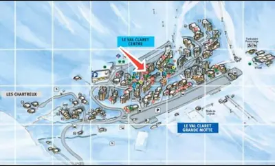 Plan de l'établissement Appartement d'exception Tignes