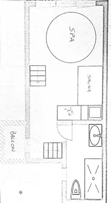 Plan de l'établissement Appartement d'exception Tignes