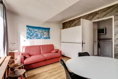 Cuisine ou kitchenette dans l'établissement Appartement à Tignes avec accès direct aux pistes - Appartement 2 pièces 6 personnes Sélection MAE-1191