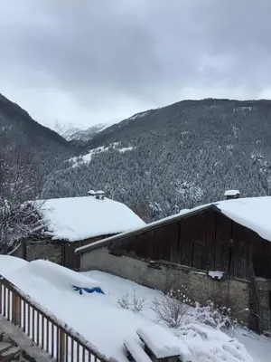 L'établissement L'Appart de l'Arche en hiver