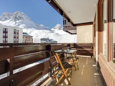 Vue générale sur la montagne ou vue sur la montagne depuis l'appartement