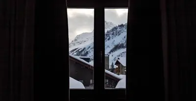 L'établissement Avenue Lodge Hotel & Spa en hiver