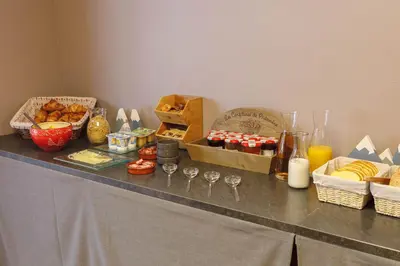 Nourriture dans le chalet ou à proximité