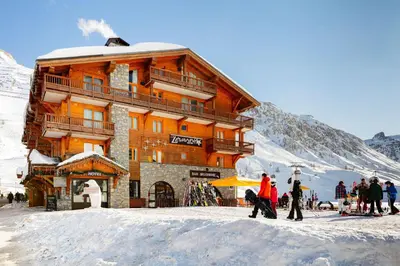L'établissement Hôtel Le Levanna by Les Etincelles en hiver