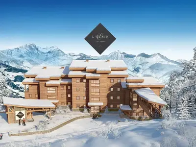 Vue générale sur la montagne ou vue sur la montagne depuis l'appartement