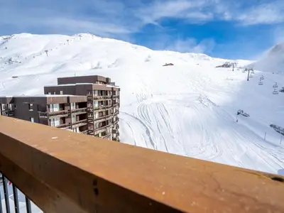 Vue générale sur la montagne ou vue sur la montagne depuis l'appartement