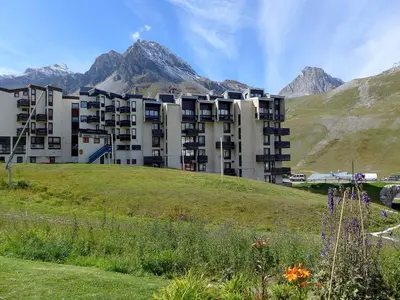 Vue générale sur la montagne ou vue sur la montagne depuis l'appartement
