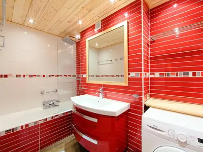 Salle de bains dans l'établissement Apartment Le Grand Tichot A et B - Val Claret-9 by Interhome