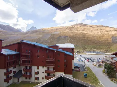 Vue générale sur la montagne ou vue sur la montagne depuis l'appartement