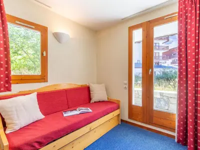 Un ou plusieurs lits dans un hébergement de l'établissement Apartment Chalet Club - Val Claret-1 by Interhome