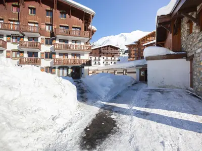 Vue générale sur la montagne ou vue sur la montagne depuis l'appartement