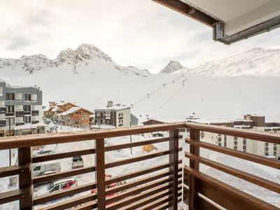 Vue générale sur la montagne ou vue sur la montagne depuis l'appartement