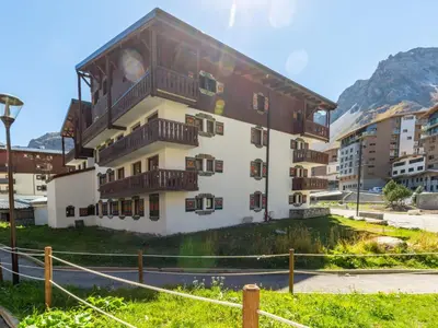 Vue générale sur la montagne ou vue sur la montagne depuis l'appartement