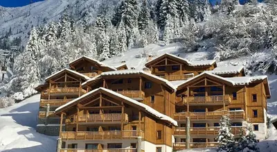 L'établissement Le Reclard - Les Balcons Etoilés en hiver