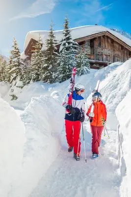 L'établissement Appartement Ourson - LES CHALETS COVAREL en hiver
