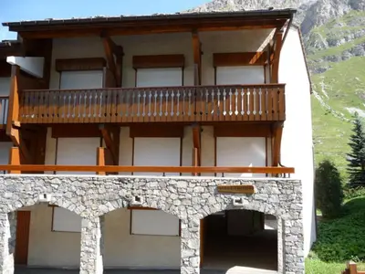Vue générale sur la montagne ou vue sur la montagne depuis l'appartement