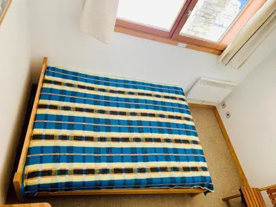 Un ou plusieurs lits dans un hébergement de l'établissement Duplex lumineux 2 pièces à Val d'Isère, proche pistes - FR-1-411-299