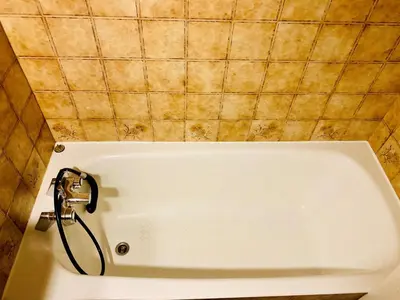 Salle de bains dans l'établissement Duplex lumineux 2 pièces à Val d'Isère, proche pistes - FR-1-411-299