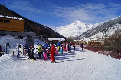 L'établissement La Turra Val-Cenis Lanslebourg en hiver