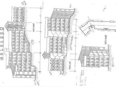 Plan de l'établissement Appartement 5 pers, animaux admis, WiFi, balcon, Arc 1800 - FR-1-411-250
