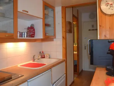 Plan de l'établissement Charmant studio 4 pers, ambiance chalet, animaux admis - FR-1-411-267