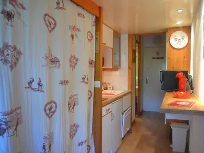 Plan de l'établissement Charmant studio 4 pers, ambiance chalet, animaux admis - FR-1-411-267