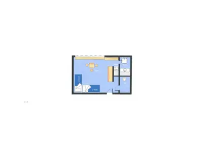 Plan de l'établissement Studio cosy pour 2 aux Arcs 1800 avec Wifi - FR-1-411-293
