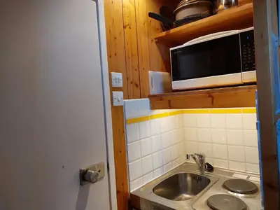 Plan de l'établissement Studio cosy pour 2 aux Arcs 1800, accès wifi, parking optionnel - FR-1-411-304