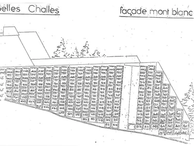 Plan de l'établissement Studio cosy 4 pers, skis aux pieds, Arc 1800 - FR-1-411-65