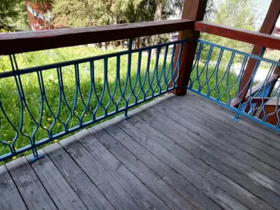 Balcon ou terrasse dans l'établissement Studio duplex 5 pers. avec balcon exposé Sud-Ouest aux Arcs 1800 - FR-1-411-209