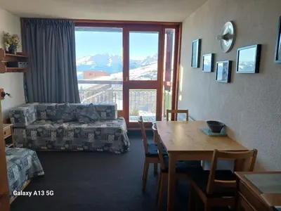 Plan de l'établissement Studio cosy 3 pers. au pied des pistes avec Wifi - FR-1-411-301