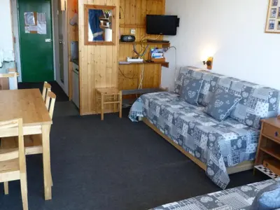 Plan de l'établissement Studio cosy 3 pers. au pied des pistes avec Wifi - FR-1-411-301
