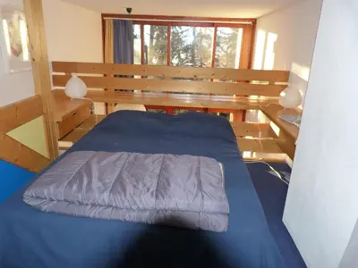Un ou plusieurs lits dans un hébergement de l'établissement Duplex confortable pour 5 pers. à Charmettoger avec animaux admis - FR-1-411-384