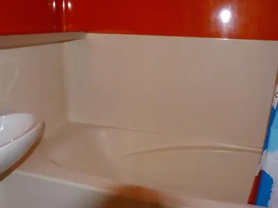 Salle de bains dans l'établissement Appartement 2 pièces, 6 pers, animaux admis, Arc 1800 - FR-1-411-418
