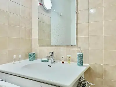 Plan de l'établissement Appartement fonctionnel 4 pers, balcon, parking - Tignes - FR-1-411-464