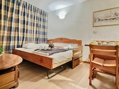Plan de l'établissement Appartement fonctionnel 4 pers, balcon, parking - Tignes - FR-1-411-464