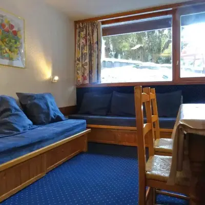 Studio skis aux pieds pour 4 personnes à Arc 1800