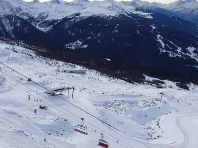 L'établissement 2 pièces 5 pers, proche pistes, Animaux bienvenus, Arc 1800 - FR-1-411-541 en hiver