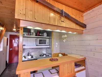 Plan de l'établissement Appartement duplex 3 pièces, 6 pers., à Vallandry, animaux admis - FR-1-411-83