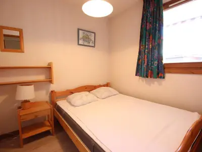 Un ou plusieurs lits dans un hébergement de l'établissement Appartement cosy 6 pers à Vallandry, proche pistes et commerces - FR-1-411-234