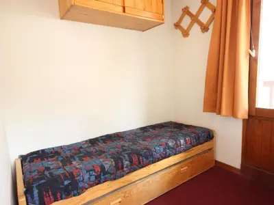 Un ou plusieurs lits dans un hébergement de l'établissement Appartement 2 pièces, 4 personnes, proche pistes Vallandry - FR-1-411-285
