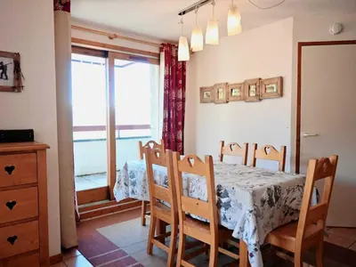 Plan de l'établissement Confortable appartement 3 pièces, 8 pers, animaux admis, Vallandry - FR-1-411-342
