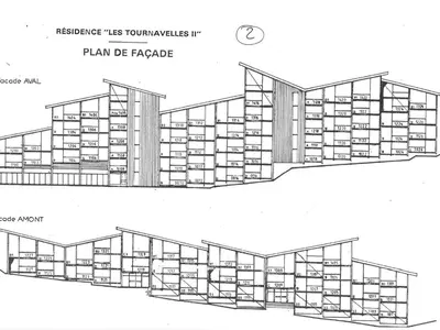 Plan de l'établissement Duplex skis aux pieds, 8-10 pers, avec wifi et animaux acceptés - FR-1-411-109
