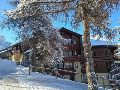 L'établissement Studio confortable 4 pers. à Vallandry, proche pistes - FR-1-411-115 en hiver