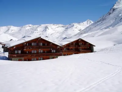 L'établissement Chalet Le Grand Cap en hiver