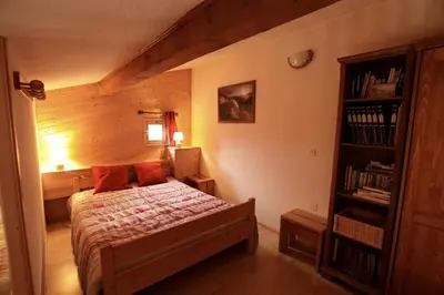 Un ou plusieurs lits dans un hébergement de l'établissement Le Duplex d'Aussois