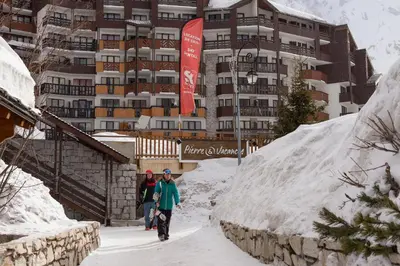 L'établissement Résidence Pierre & Vacances La Daille en hiver