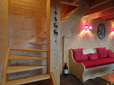 Plan de l'établissement Chalet Alpage près des Cimes, 8 pers, Terrasse, Animaux admis - FR-1-464-148