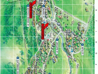 Plan de l'établissement Emplacement idéal - Rez-de-chaussée spacieux 7 pers, animaux admis - FR-1-464-154